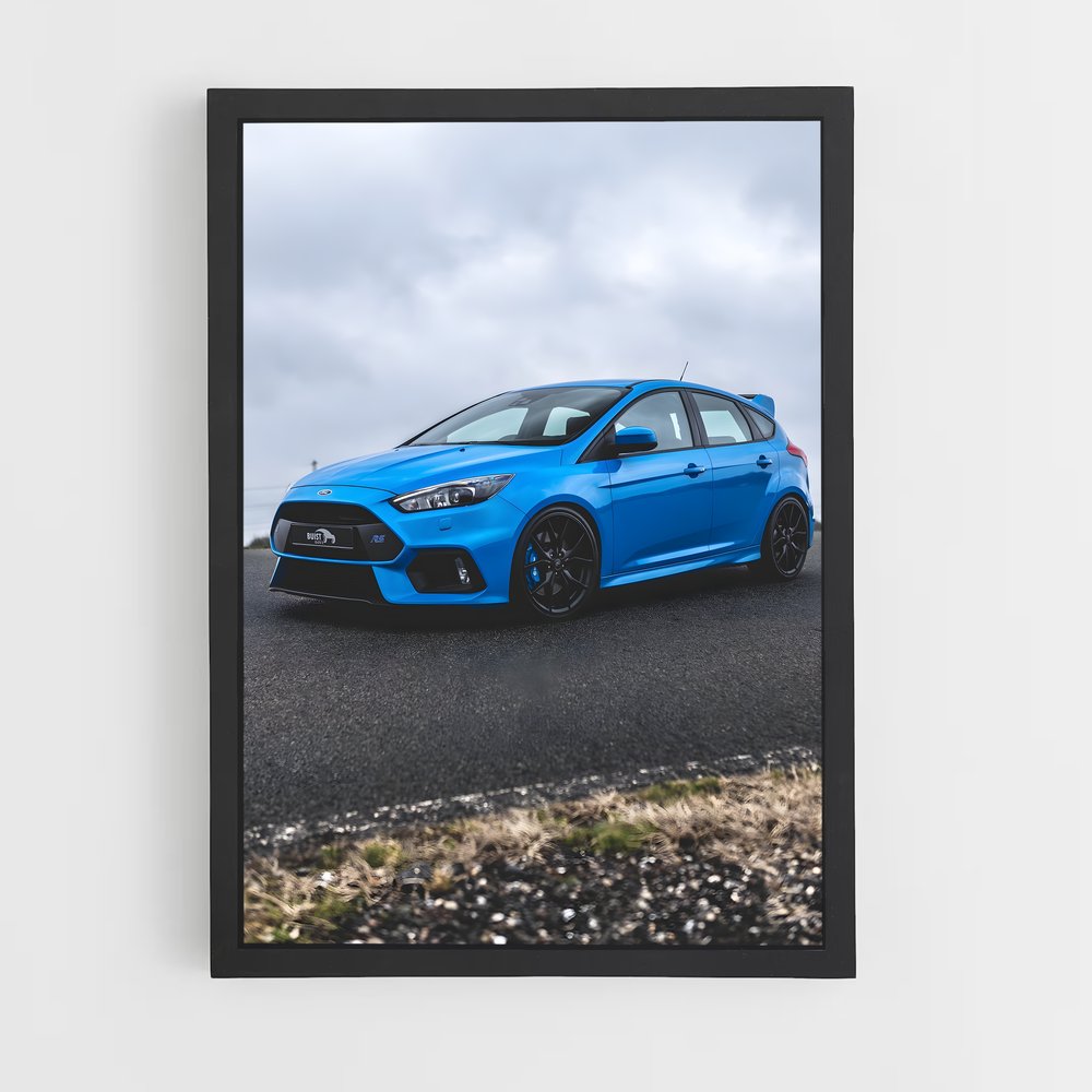 Poster Focus route – affiche Ford (vue 2)